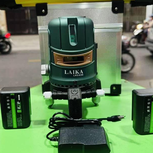Máy Cân Bằng Laser Laika 5 Tia Xanh